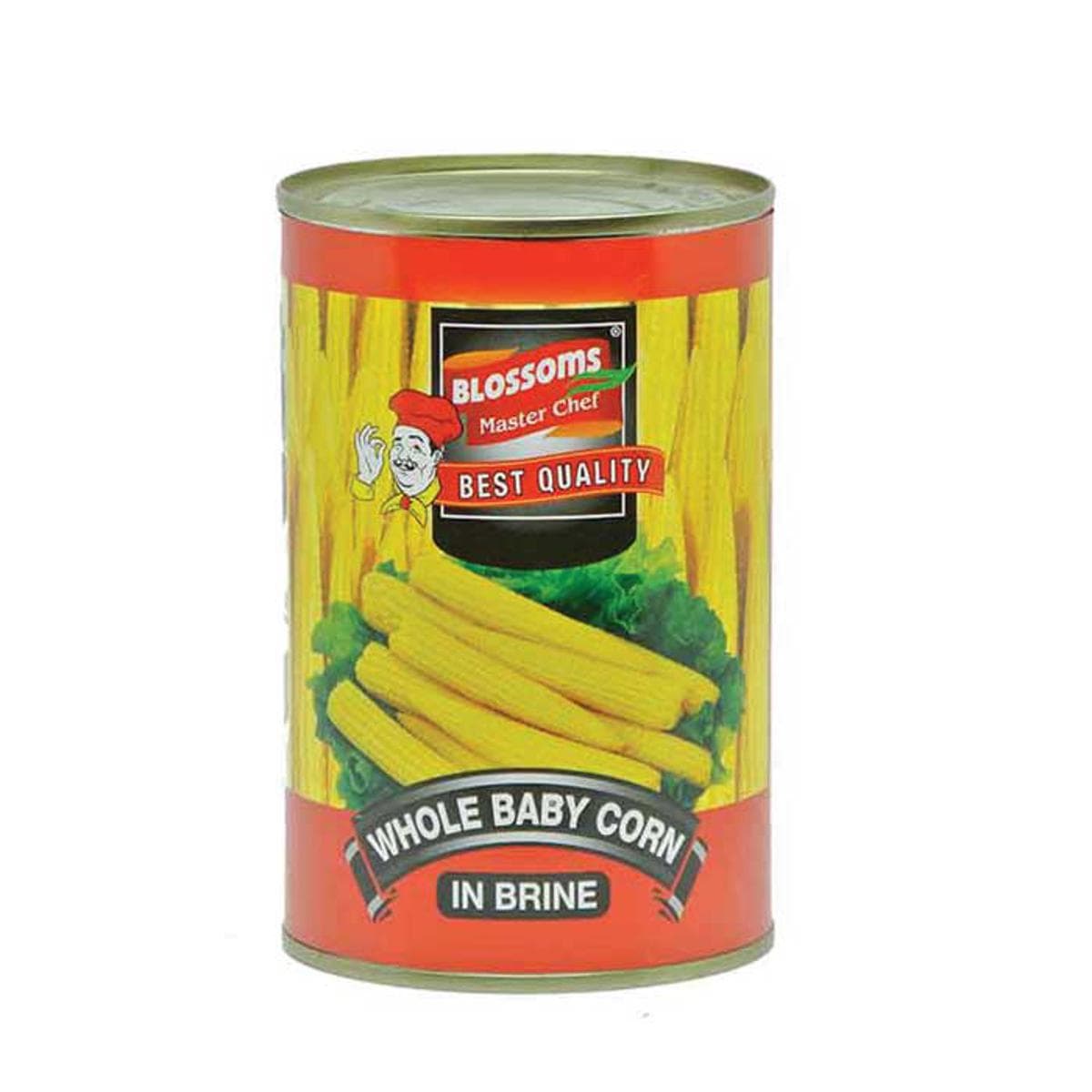 Blossoms Baby Corn in Brine 425gm (China)