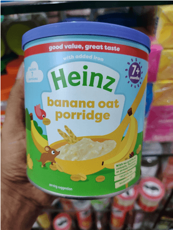 Heinz  Cereal, Banana Oat Porridge (7m+) - 220g