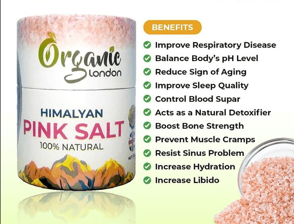 Organic London Pink Salt 200g (Imported From London)