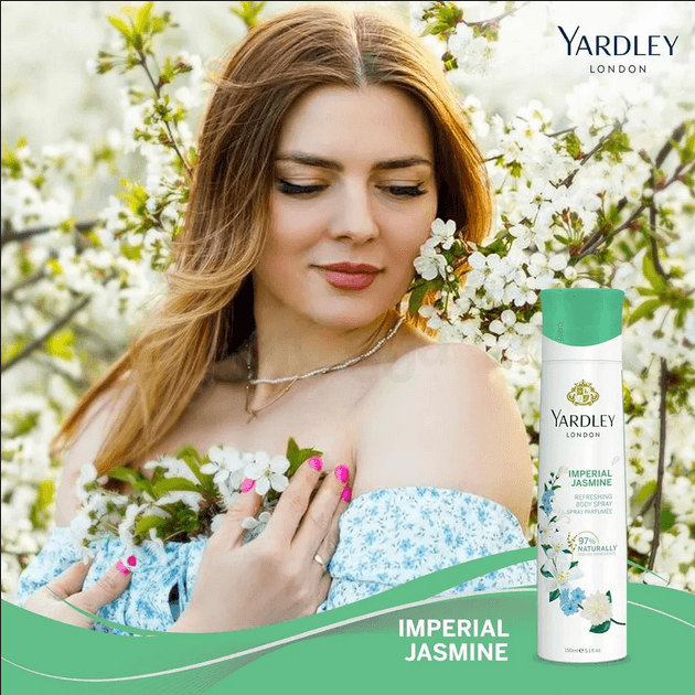 Yardley London Body Spray Imperial Jasmine-150ml